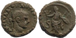 Ancient Coins - Roman Egypt - Diocletian and Eirene - Year 6