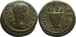 Ancient Coins - Ancient Roman Provincial coin of Severus Alexander minted in Caesaria, Cappadocia