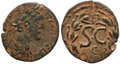 Ancient Coins - Antoninus Pius, AE21 of Antioch ad Orontem, Syria