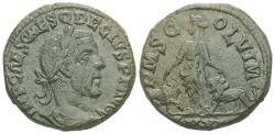 Ancient Coins - Large Ancient Roman coin of the Emperor Trajan Decius minted in Viminacium, Moesia