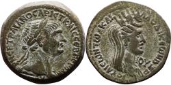 Ancient Coins - Ancient Roman Provincial Coin of the Emperor Trajan struck in Laodikeia ad Mare, Syria