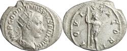 Ancient Coins - Ancient Roman silver coin of the Emperor Gordian III as Augustus minted in Rome