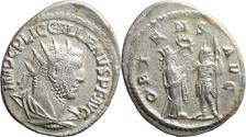 Ancient Coins - Ancient Roman silver coin of the Emperor Gallienus billon antoninianus - ORIENS AVG