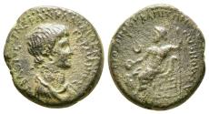 Ancient Coins - Ancient Roman Provincial coin of the Emperor Nero minted in Phrygia