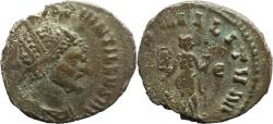 Ancient Coins - Ancient Roman coin of the Emperor Quintillus - brother of Emperor Claudius II Gothicus