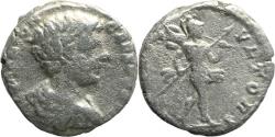 Ancient Coins - Ancient Roman silver denarius of Caracalla as Caesar