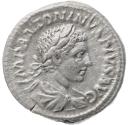 Ancient Coins - Roman coin of Elagabalus - AR silver denarius - FORTVNAE REDVCI