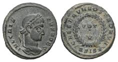 Ancient Coins - Ancient Roman coin of Crispus minted in Siscia - CAESARVM NOSTRORVM VOT V