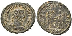 Ancient Coins - Ancient Roman coin of the Emperor Probus as Augustus minted in Antioch - RESTITVT ORBIS