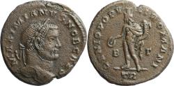 Ancient Coins - Ancient Roman coin of the Emperor Galerius as Caesar minted in Trier