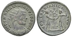 Ancient Coins - Ancient Roman coin of Maximianus as Augustus 286-305 AD minted in Heraclea