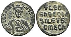 Ancient Coins - Ancient Byzantine coin of Leo VI The Wise minted in Constantinople