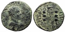 Ancient Coins - Ancient Roman coin of Volusian or Valerian minted in Antioch, Pisidia