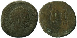 Ancient Coins - Septimius Severus 193-211AD Sestertius - RARE