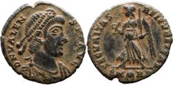 Ancient Coins - VF+ Ancient Roman coin of Valens as Augustus - SECVRITAS REPVBLICAE
