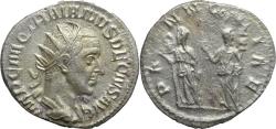 Ancient Coins - Roman silver coin of Trajan Decius - PANNONIAE