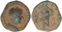 Ancient Coins - Gordian III sestertius - FELICITAS AVG S - C