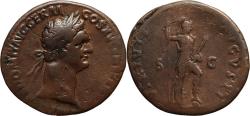 Ancient Coins - Ancient Roman coin of Domitian - VIRTVTI AVGVSTI S C