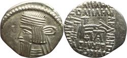Ancient Coins - Ancient Kings of Parthia silver drachm of Vologases III 105-147 AD minted in Ecbatana