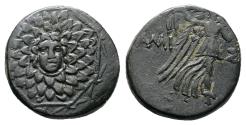 Ancient Coins - Ancient Greek coin from Pontos, Amisos. Time of Mithradates VI Eupator 120-63 BC