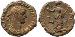Ancient Coins - Diocletian Potin Tetradrachm minted in Alexandria, Egypt 
