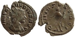 Ancient Coins - Claudius II AE Antoninianus - GENIVS EXERCI