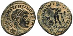 Ancient Coins - Roman coin of Constantine I - SOLI INVICTO COMITI - Rome
