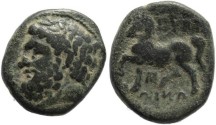 Ancient Coins - Thessaly, Gyrton Circa 350-300 BC