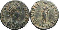 Ancient Coins - Ancient Roman coin of Aelia Flaccilla as Augusta minted in Antioch