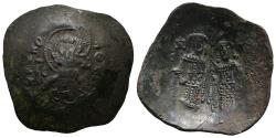 Ancient Coins - Ancient Byzantine coin of Alexius III Angelus-Comnenus - Constantinople mint struck 1195-1197 AD