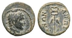 Ancient Coins - Ancient Roman Provincial coin minted in Appia, Phrygia - Herakles and Caduceus 100-200 AD
