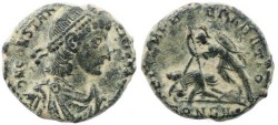 Ancient Coins - Roman Empire - Constantius II - FEL TEMP REPARATIO - Constantinople