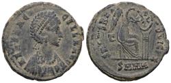 Ancient Coins - Ancient Roman coin of Aelia Flaccilla as Augusta minted in Heraclea