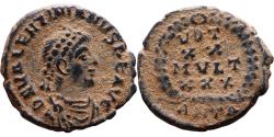 Ancient Coins - EF Roman coin of the Emperor Valentinian II 375-392AD minted in Antioch