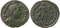 Ancient Coins - Valentinian I - GLORIA ROMANORVM - Siscia