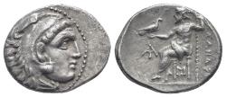 Ancient Coins - Ancient Greek silver coin of Alexander III 'The Great' - Posthumous issue of Magnesia, circa 319-305 BC.