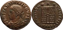 Ancient Coins - Ancient Roman coin of Constantine II minted in Antioch - Campgate - SMANTI mintmark