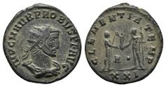 Ancient Coins - Ancient Roman coin of the Emperor Probus - CLEMENTIA TEMP