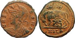 Ancient Coins - Ancient Roman coin - Commemorative Coin minted in Alexandria, Egypt - Wolf and Twins