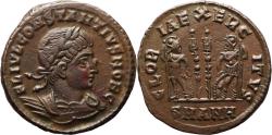 Ancient Coins - Ancient Roman coin of Constantius II minted in Antioch - GLORIA EXERCITVS