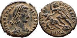 Ancient Coins - Ancient Roman coin of Constantius II minted in Cyzicus - FEL TEMP REPARATIO