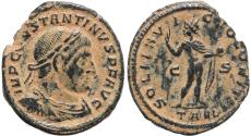 Ancient Coins - Ancient Roman coin of Constantine I - SOLI INVICTO COMITI