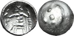 Ancient Coins - Ancient Celtic silver coin immitating the coins of Alexander III 3rd to 2nd centuries BC