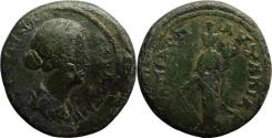 Ancient Coins - Ancient Roman Provincial coin of Faustina II minted in Pautalia, Thrace