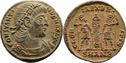 Ancient Coins - Ancient Roman coin of Constantine I The Great As Augustus minted in Antioch