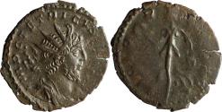 Ancient Coins - Ancient Roman coin of the Emperor Tetricus I found in England