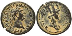 Ancient Coins - Ancient Roman Provincial Coin of the Emperor Trajan struck in Rome for use in Syria
