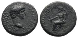 Ancient Coins - Ancient Roman Provincial coin of the Emperor Nero minted in Amorium, Phrygia