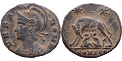 Ancient Coins - Ancient Roman coin - Commemorative Coin minted in Constantinopolis - Wolf and Twins