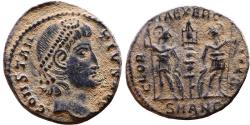 Ancient Coins - Ancient Roman coin of Constantius II - GLORIA EXERCITVS - Antioch Mint